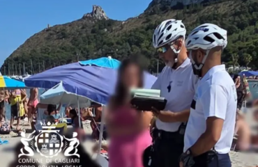 Polizia locale al Poetto