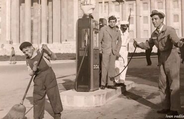 cagliari, piazza repubblica anni 50