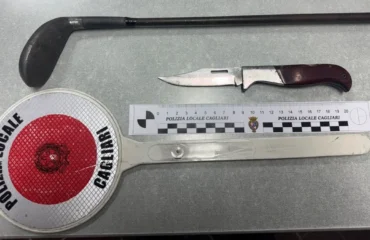 Oggetti sequestrati pH Polizia Locale Cagliari