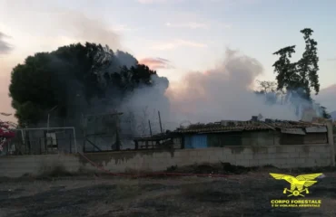 incendio a quartu