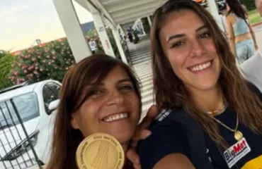 Alessia Orro e la mamma