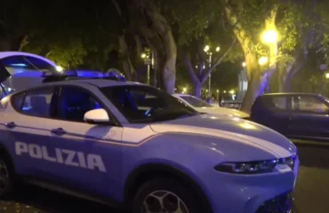 polizia di notte a cagliari