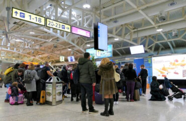 L'aeroporto di Elmas