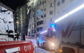 L'incendio di ieri notte a Sant'Elia