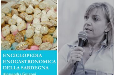 La copertina dell'enciclopedia e l'autrice Alessandra Guigoni