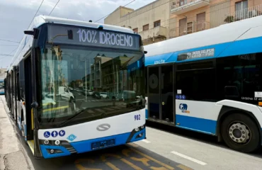 bus idrogeno cagliari