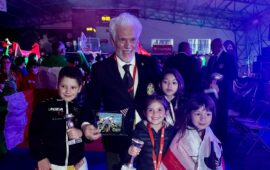 Muntoni e i suoi allievi a Malta