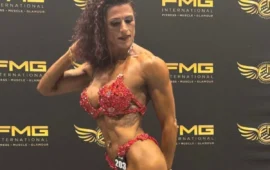 L'atleta sarda Cristiana Pilia a Dubai