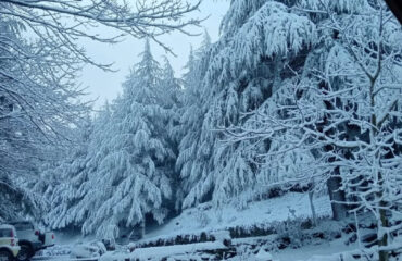 La stazione sciistica di Fonni sotto la neve (Foto di Tore Moro)