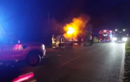 auto incendiata a lotzorai