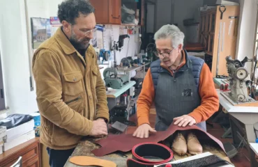 linea verde start OLIENA-Federico Quaranta e artigiano scarpe e pelletteria